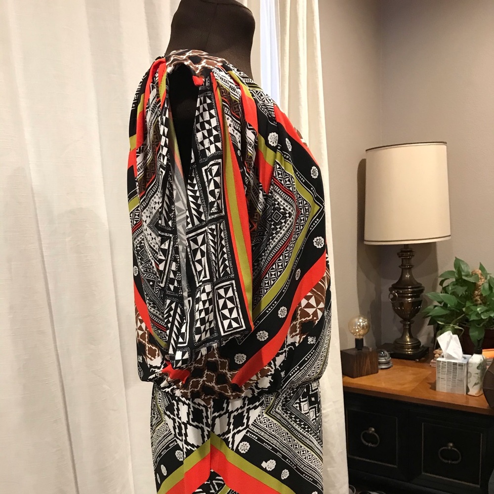 Casual or business colorful dress
